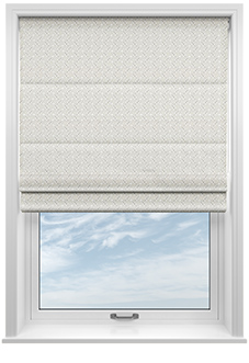 Maidenhair, Pebble - Roman Blind